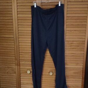 Real Essentials NWOT Navy Blue Big Mens Mesh PolyesterJogging Track Pants 3XL